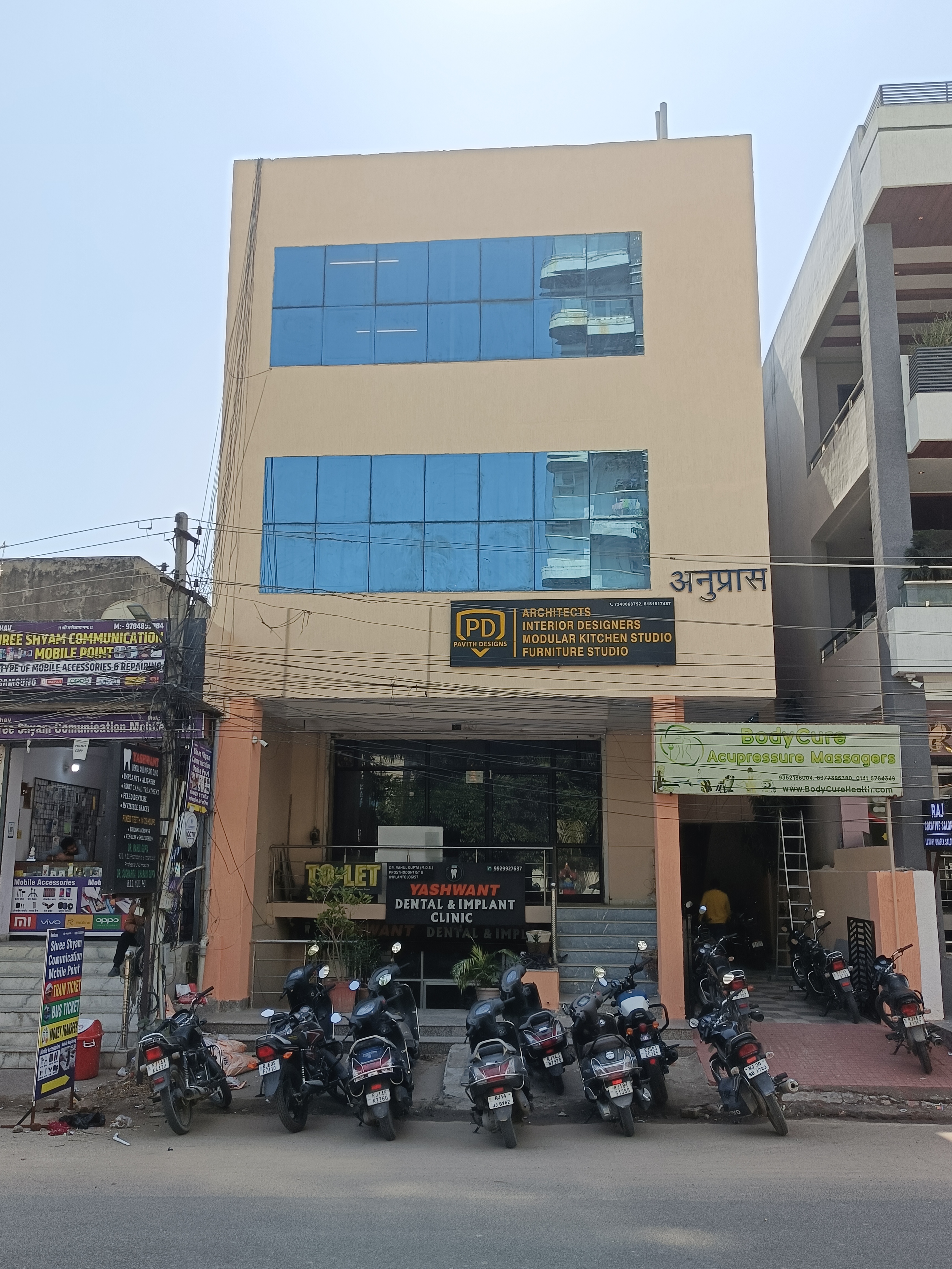 To Let 150 sq ft office Vaishali Nagar akshardham chitrakoot gandhi path-Vaishali Nagar-Jaipur