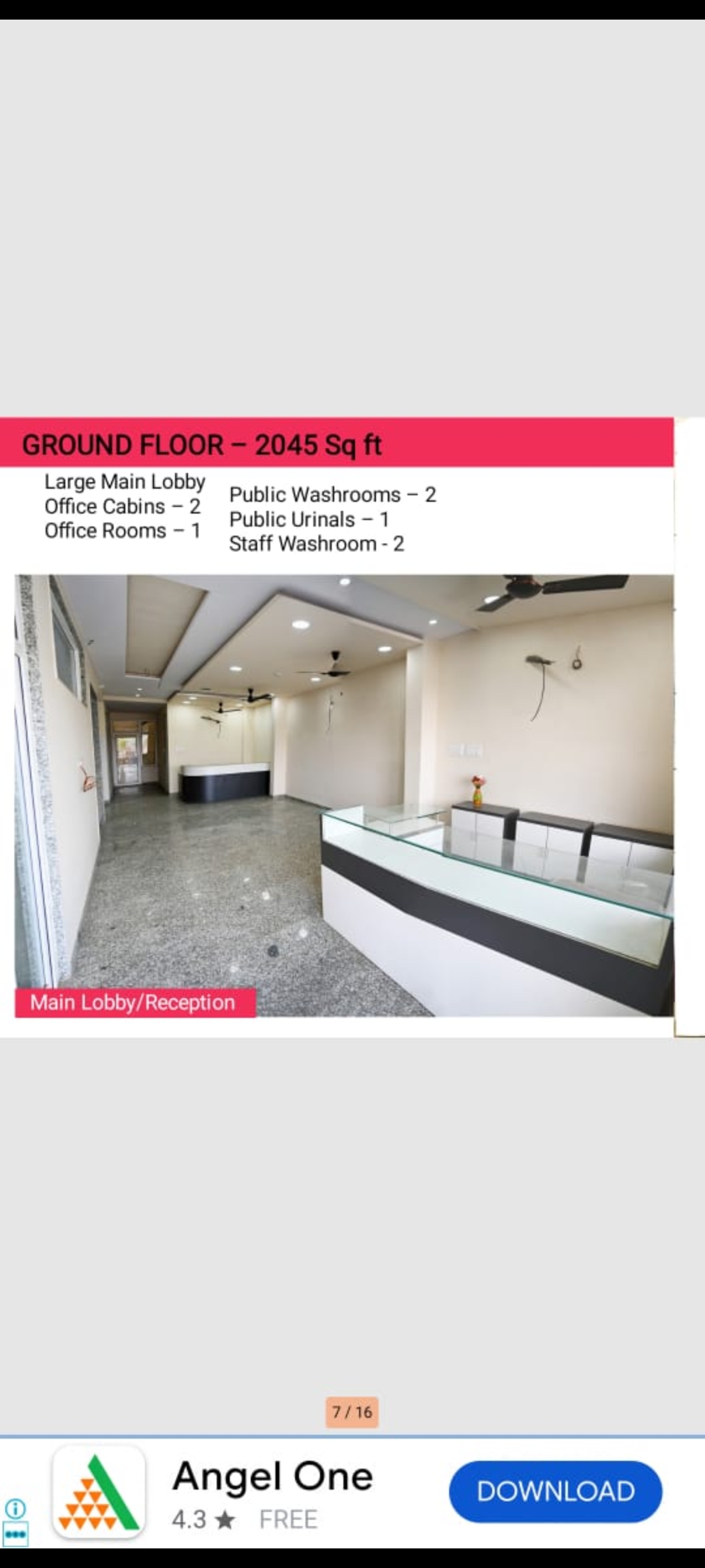 Commercial Space Available for Hospital, Office, Banks-Pratap Nagar-Jaipur