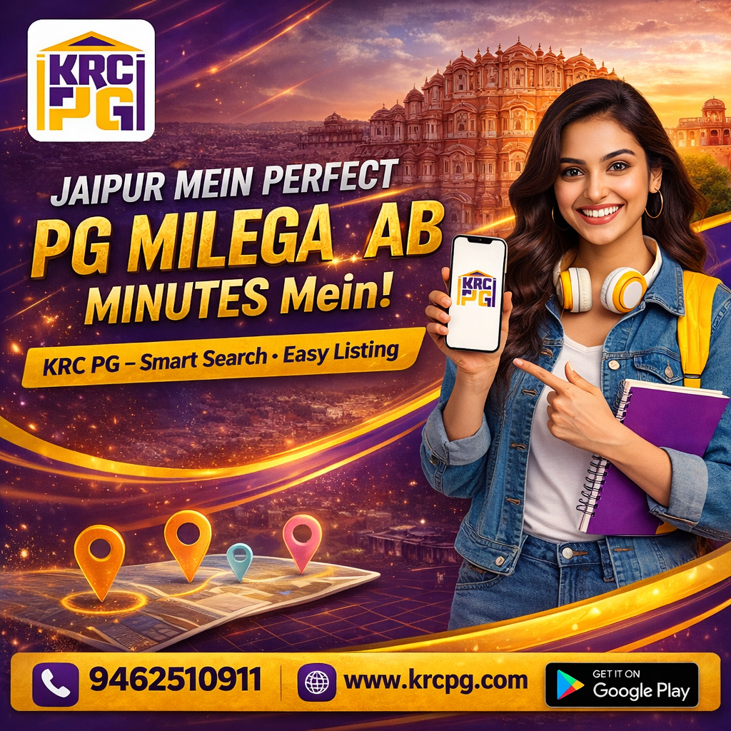 KRC PG – India's Trusted PG Booking Platform-Vaishali Nagar-Jaipur