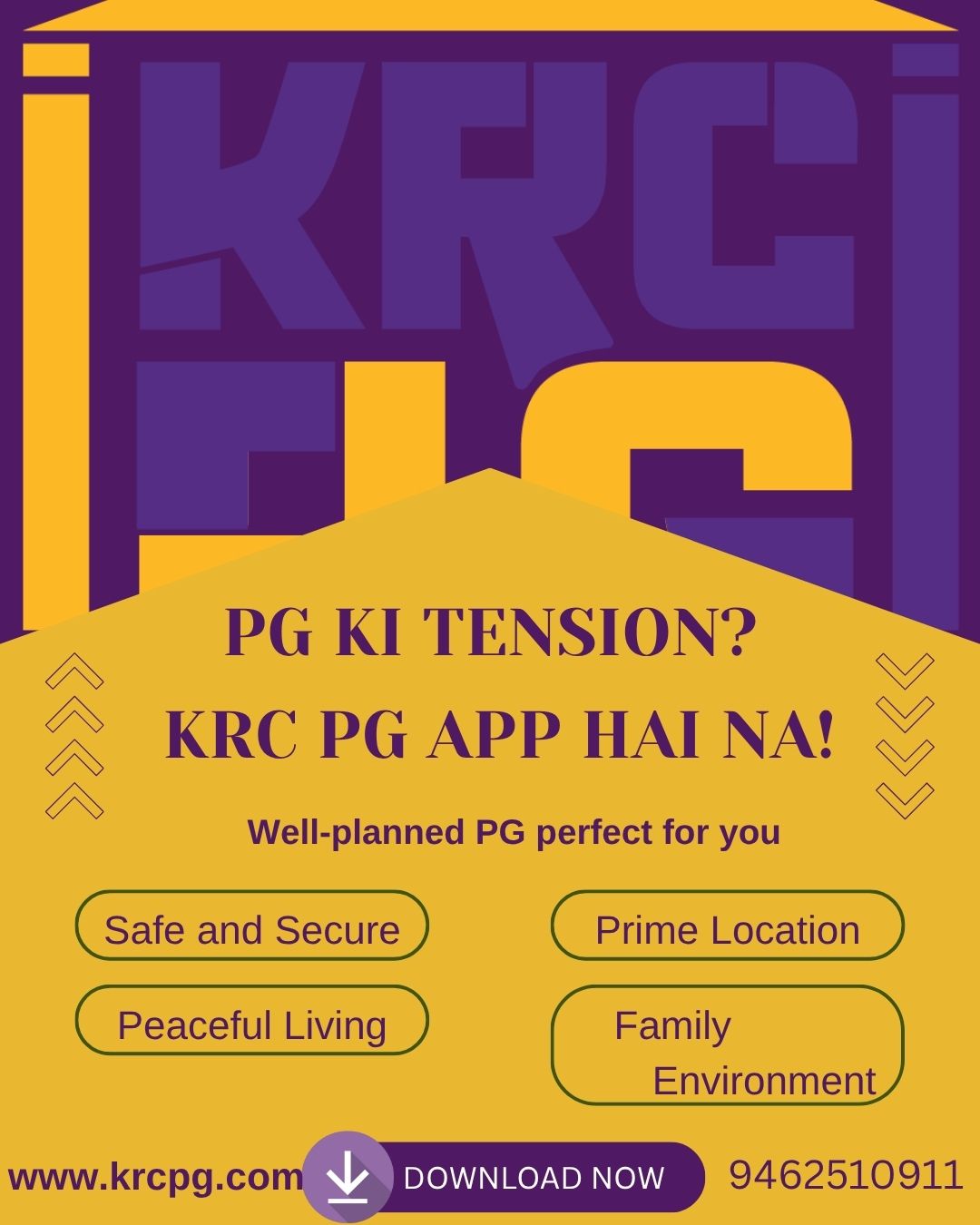 KRC PG – India's Trusted PG Booking Platform-Vaishali Nagar-Jaipur