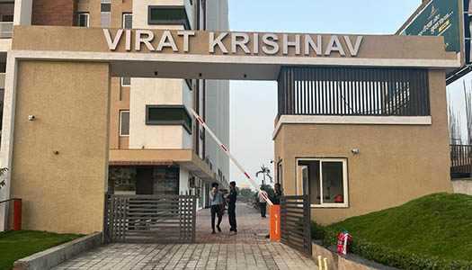 3BHK semi-furnished flat for rent @Virat Krishnav Apt, Vaishali Nagar Ext-Vaishali Nagar-Jaipur